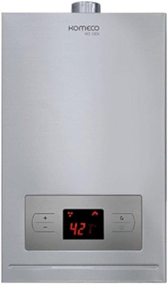 Aquecedor A Gás GLP Komeco Digital Ko 20di Inox 127v/220v 20L