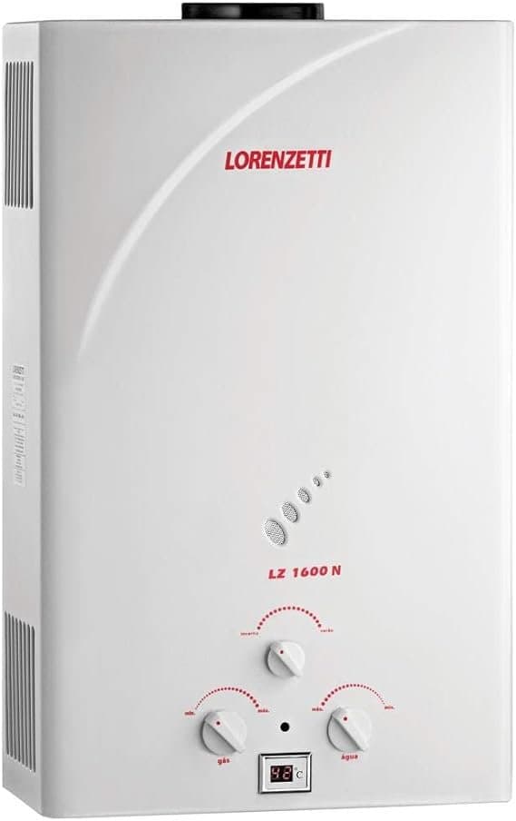 Aquecedor De Água Mecânico a Gás Lorenzetti LZ 1600N 16L