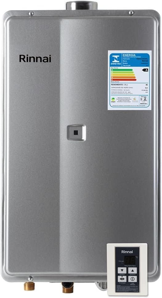 Aquecedor a Gás REU-2802 FEC Rinnai 35L Bivolt