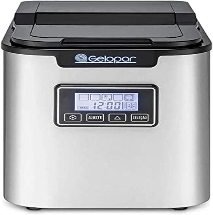Máquina de Gelo GMGD-15 AI 12Kg Gelopar