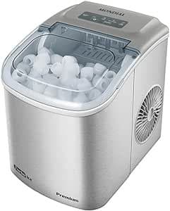 Máquina de Gelo Turbo Ice Premium 12KG Mondial Cinza MG-12-GI