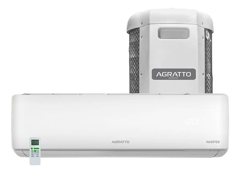 Ar Condicionado Split Hi Wall Agratto Liv Top Inverter 18.000 Btus